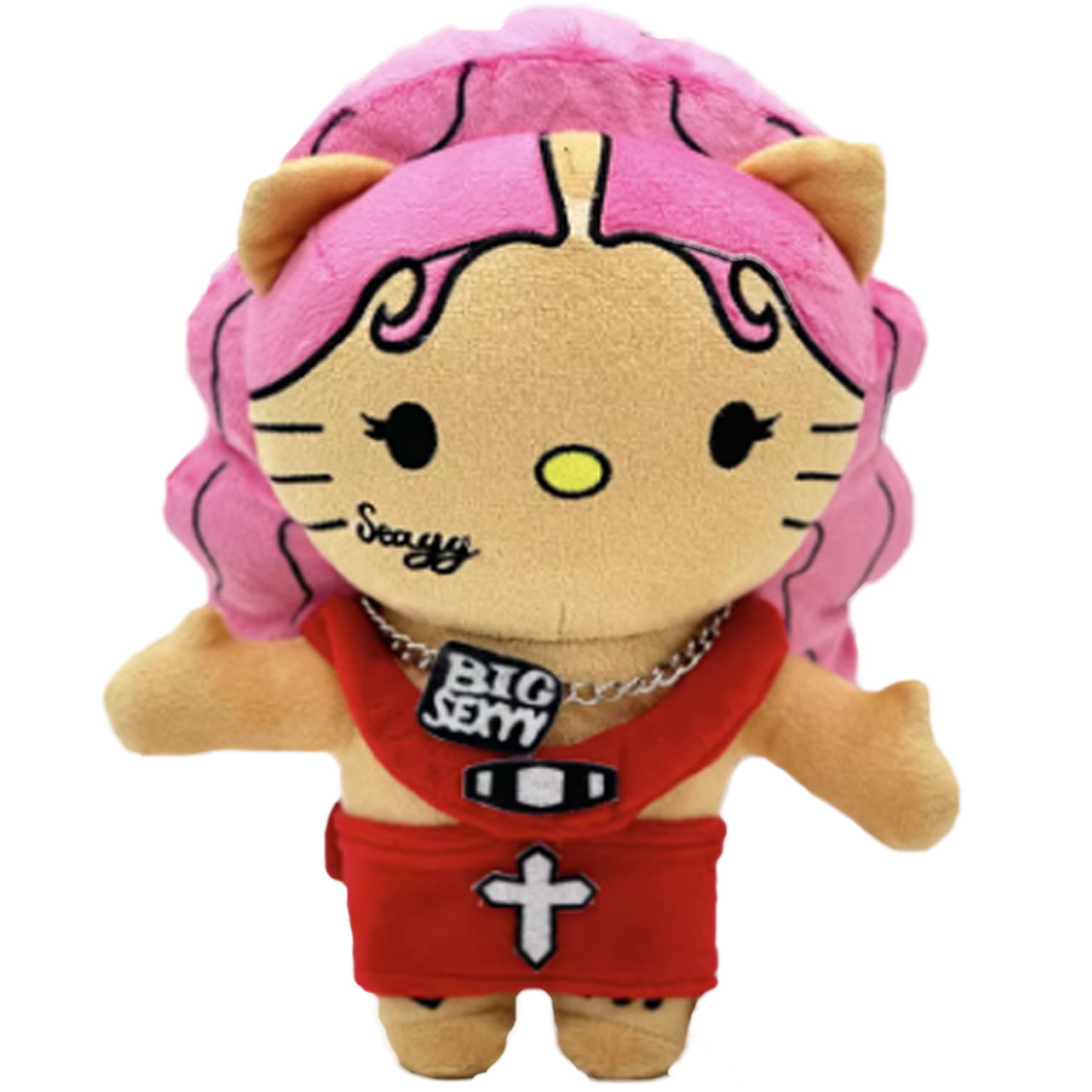 "SEXY REDD" Hello Kitty Plush