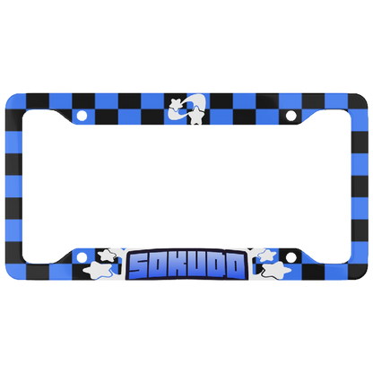 "BLUE SUPERSTAR" PLATE FRAME