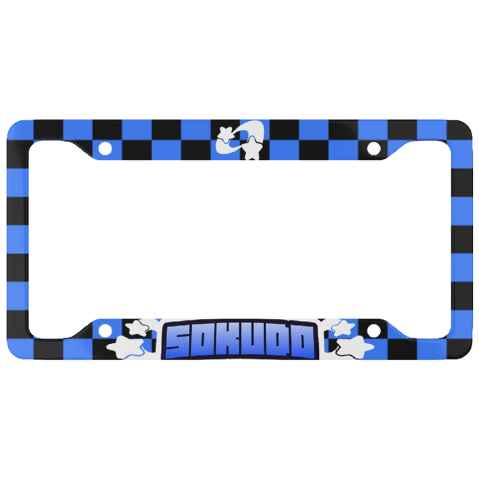 "BLUE SHOOTING STAR" PLATE FRAME