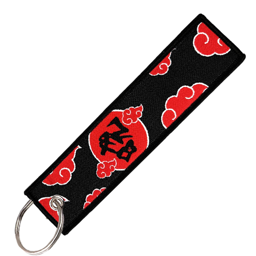 "Naruto Akatsuki Cloud" Key Tag