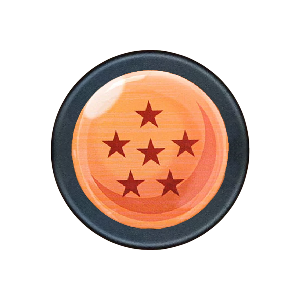 "6 STAR DRAGON BALL" Steering Wheel Horn Button