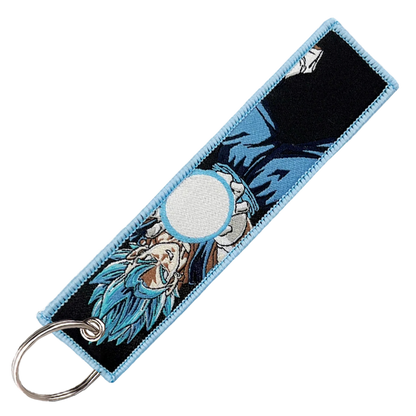 "Vegeta Super Saiyan Lightning Blue" Key Tag