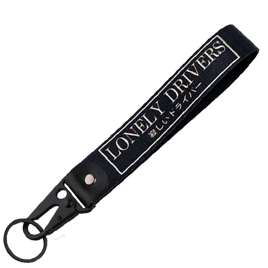 "Lonely Drivers" Key Strap