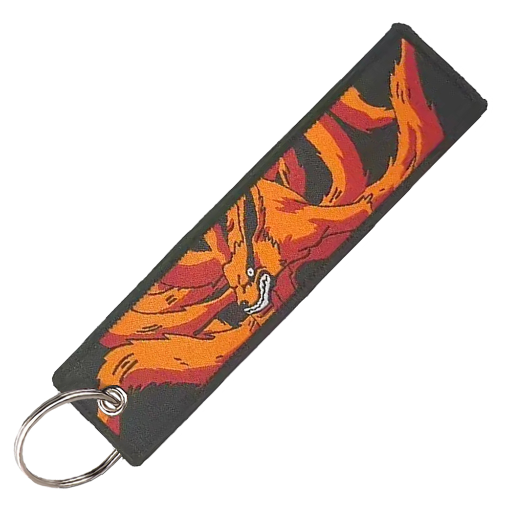 "Naruto Nine Tailed Fox" Key Tag