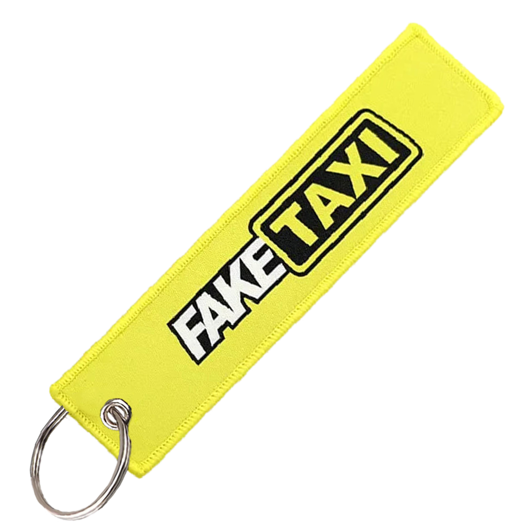 "Fake Taxi" Key Tag