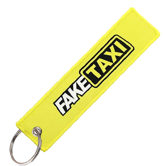 "Fake Taxi" Key Tag