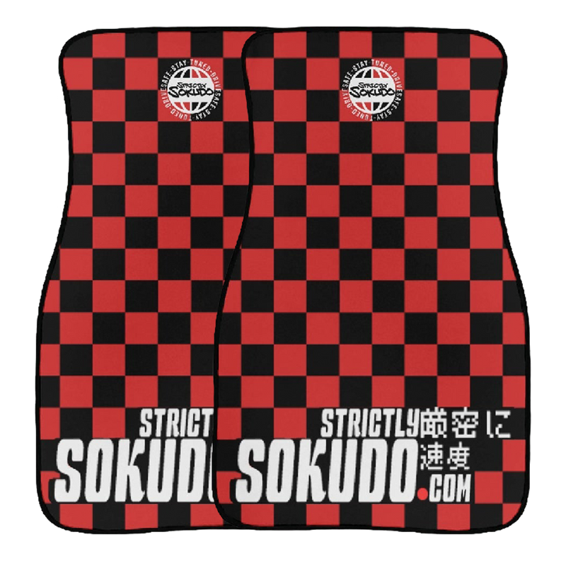 "CLASSIC RED" FLOOR MATS