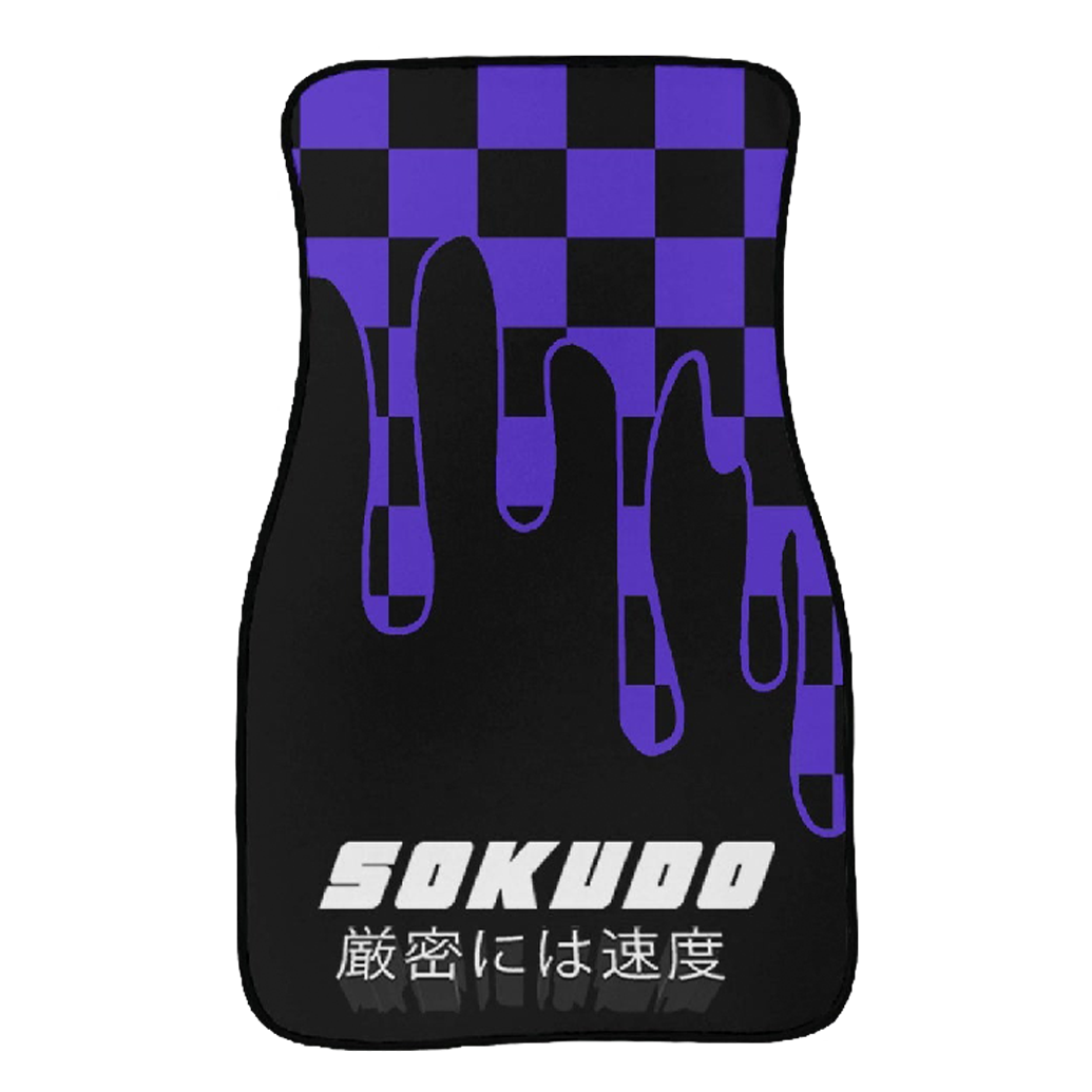 "PURPLE OOZE" FLOOR MATS