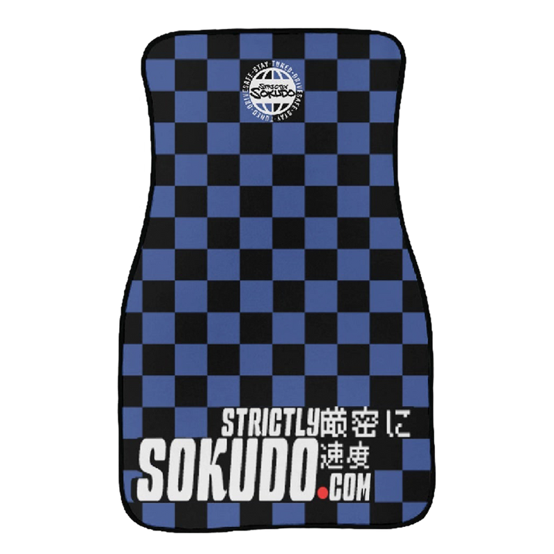 "CLASSIC BLUE" FLOOR MATS