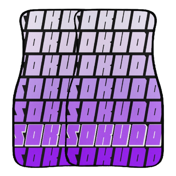 "PURPLE FADED" FLOOR MATS