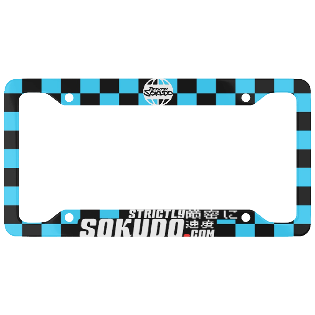 "CLASSIC LIGHT BLUE" PLATE FRAME