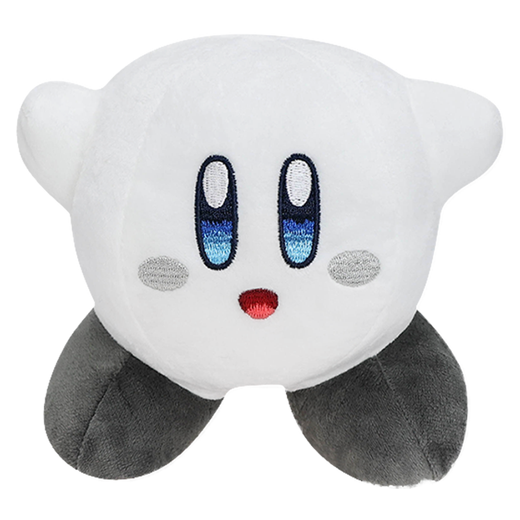 Black and White Kirby Plush