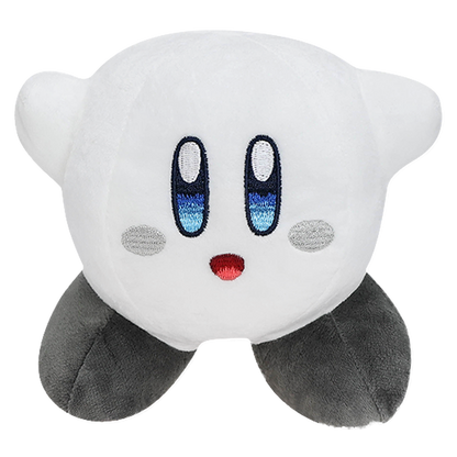 Black and White Kirby Plush