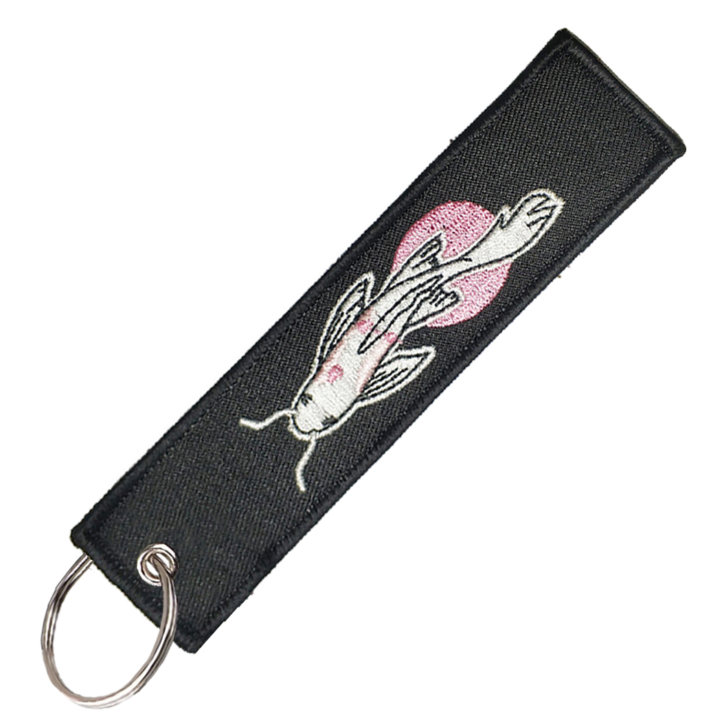 "Koi Fish" Key Tag