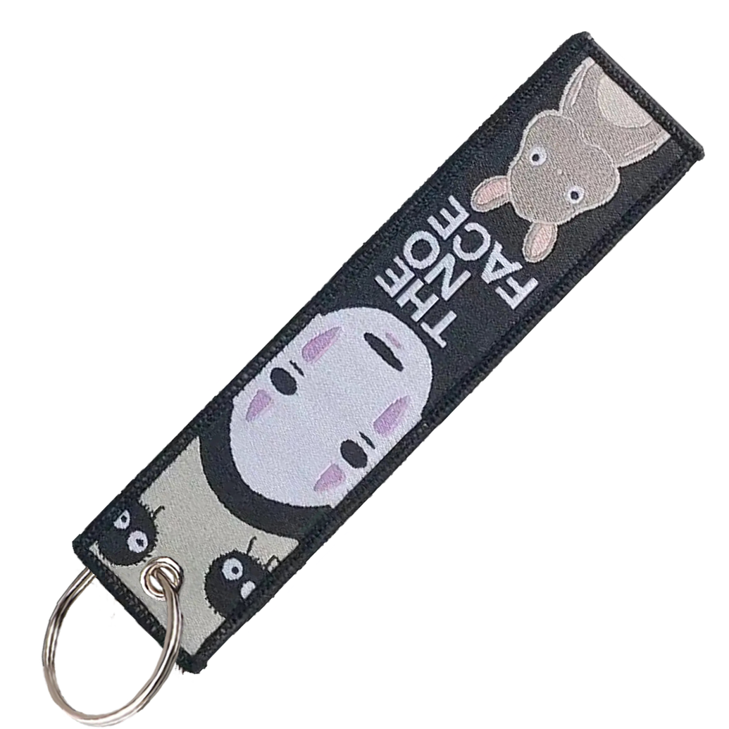 "The No Face" Key Tag