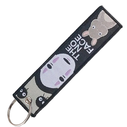 "The No Face" Key Tag