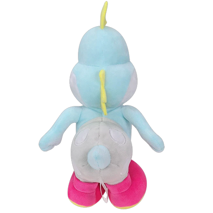 "PAPER MARIO LIGHT BLUE YOSHI" PLUSHIE