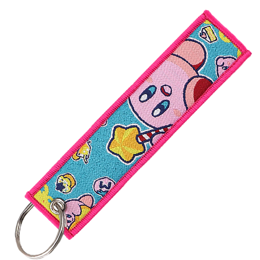 "Kirby" Key Tag