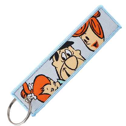 "Flintstones" Key Tag