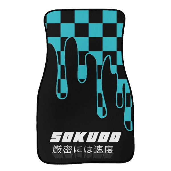 "LIGHT BLUE OOZE" FLOOR MATS