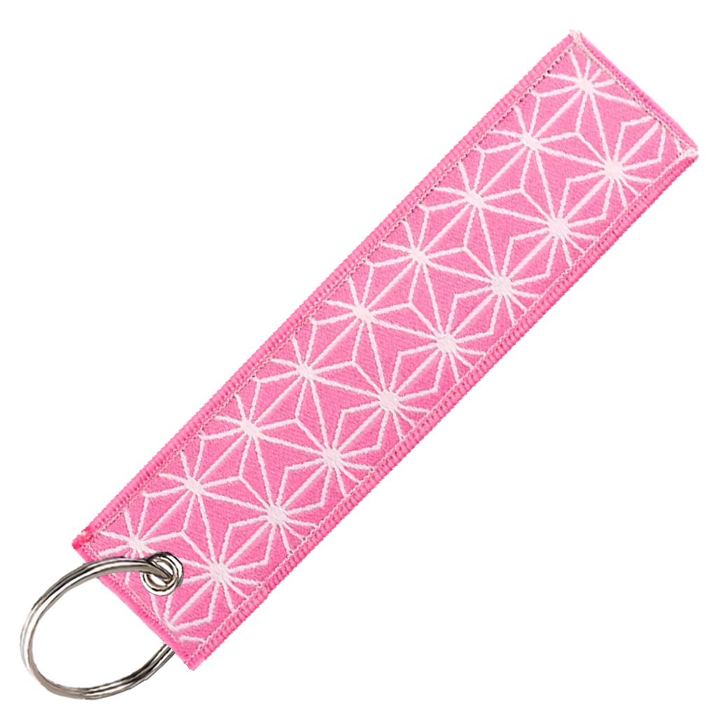 "Nezuko Pattern" Key Tag