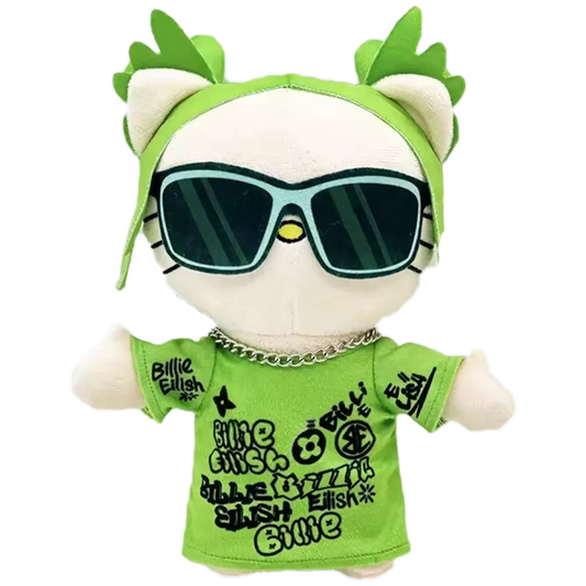 "BILLIE EILISH" Hello Kitty Plush