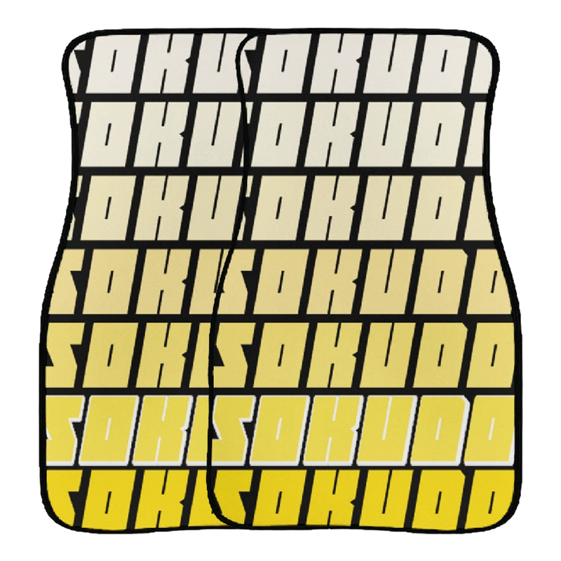"YELLOW FADED" FLOOR MATS