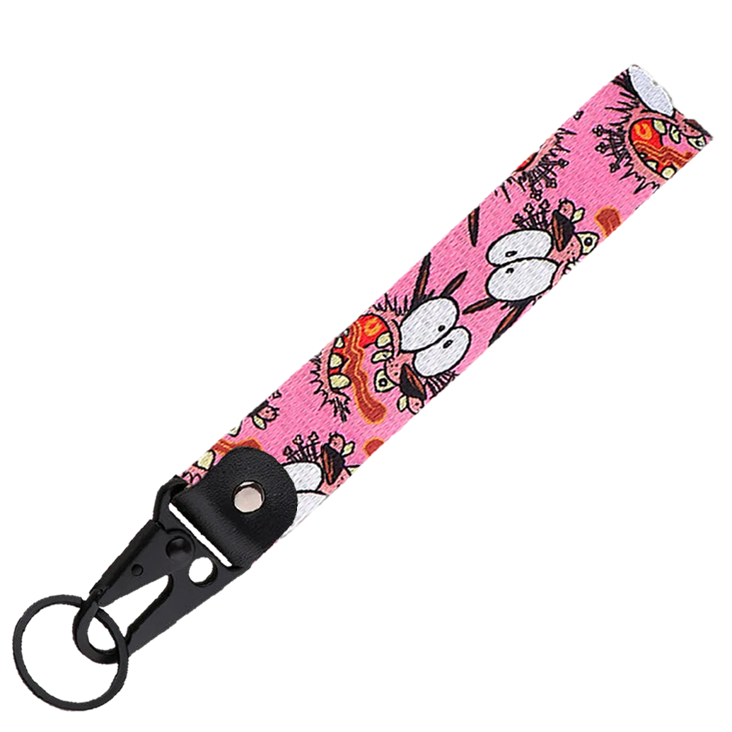 "Courage the Cowardly Dog" Key Strap