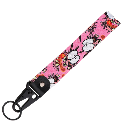 "Courage the Cowardly Dog" Key Strap