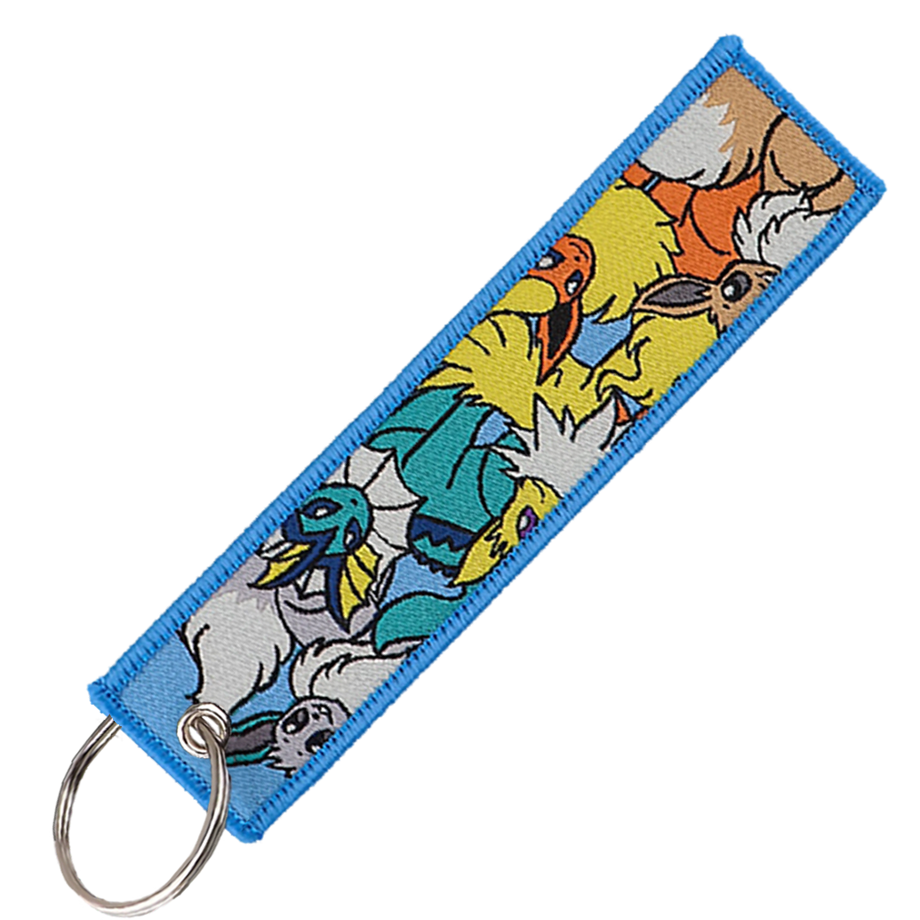 "Eevee Evolutions" Key Tag