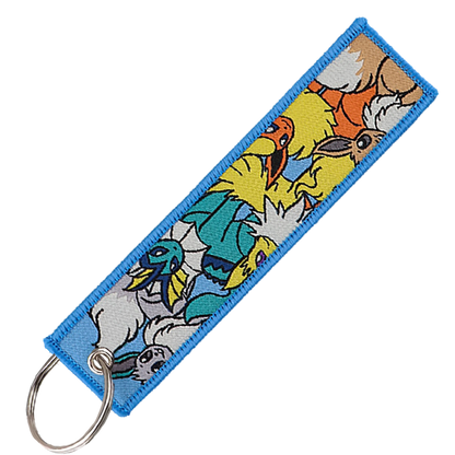 "Eevee Evolutions" Key Tag