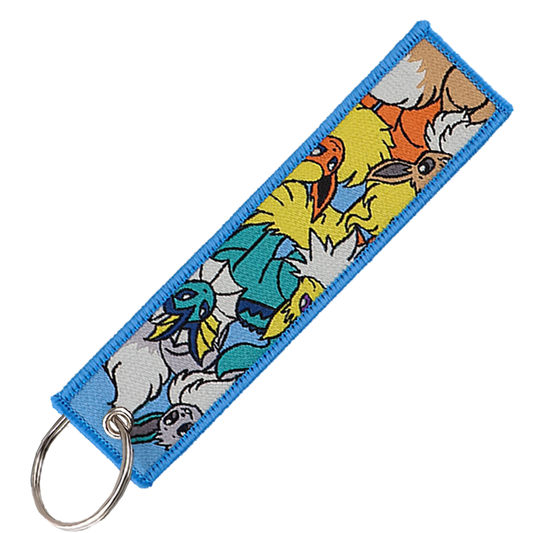 "Eevee Evolutions" Key Tag