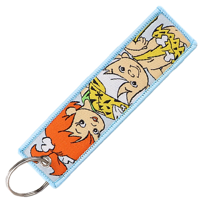 "Flintstones" Key Tag