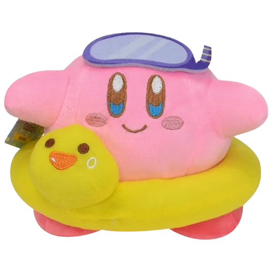 "KIRBY SWIMMING" PLUSHIE