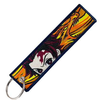 "Tanjiro Power" Key Tag