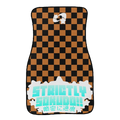 "ORANGE SHOOTING STAR" FLOOR MATS