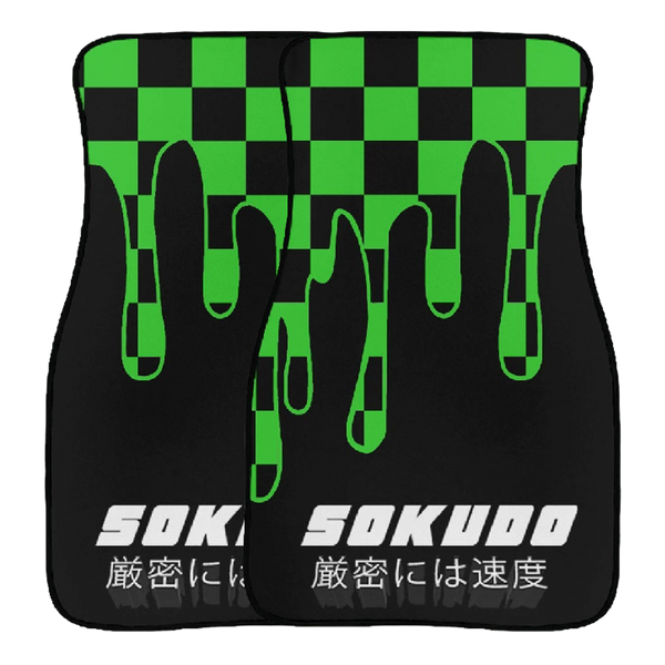 "GREEN OOZE" FLOOR MATS