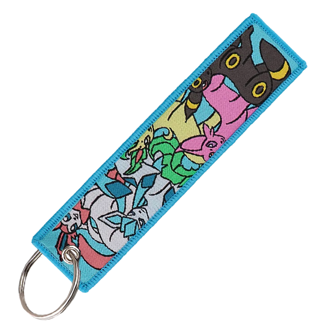 "Eevee Evolutions" Key Tag