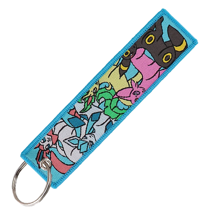 "Eevee Evolutions" Key Tag