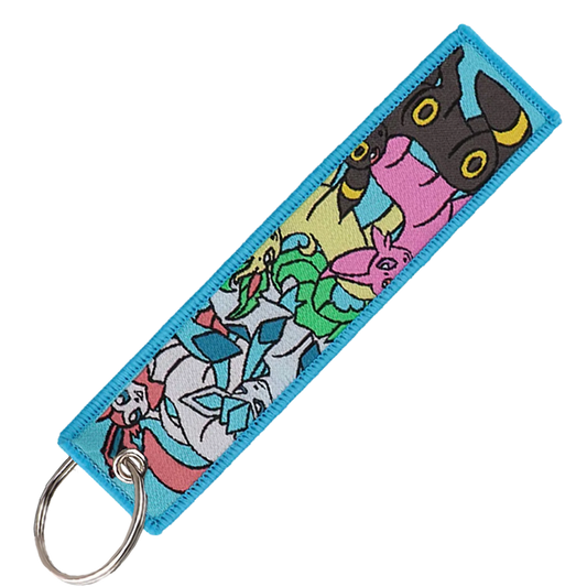 "Eevee Evolutions" Key Tag