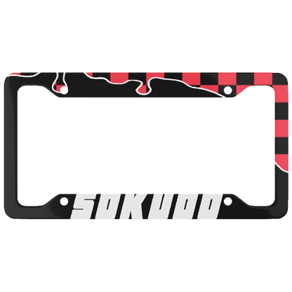 "RED OOZE" PLATE FRAME