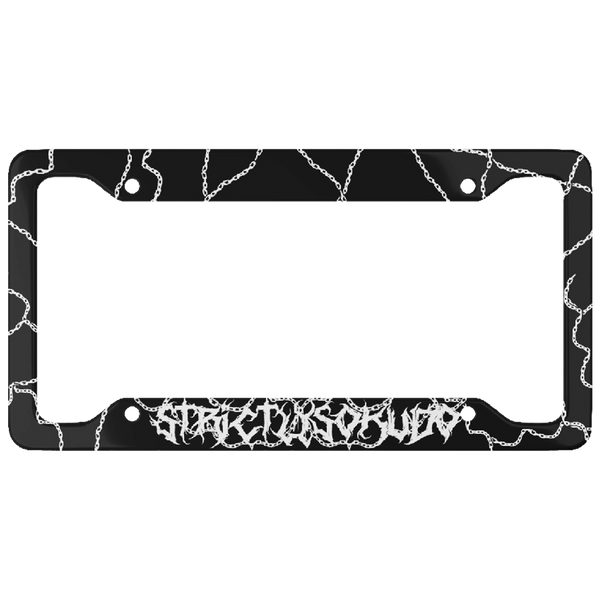 "LINKED" BLACK PLATE FRAME