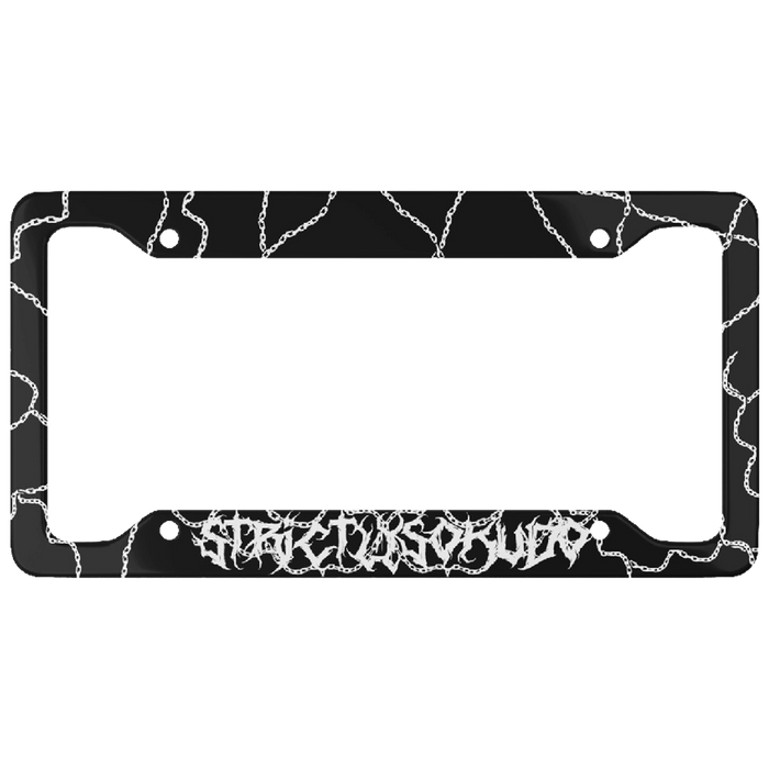 "LINKED" BLACK PLATE FRAME