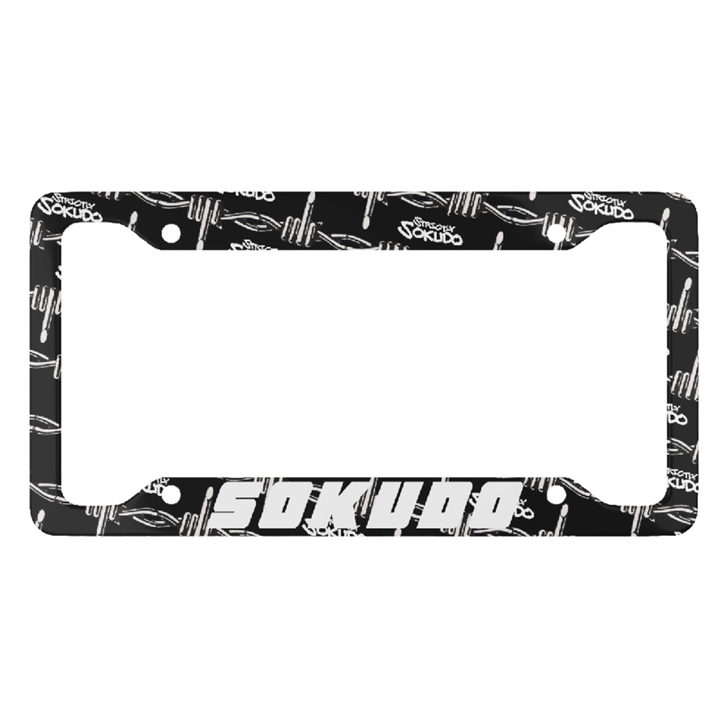 "BARBED WIRE" LICENSE PLATE FRAME