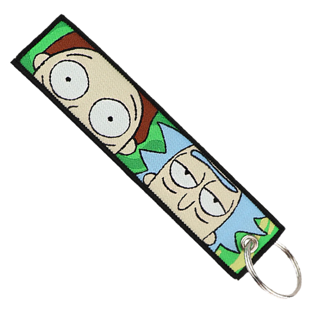 Rick and Morty Key Tag