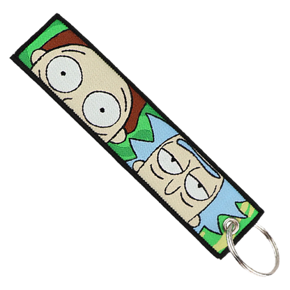 Rick and Morty Key Tag