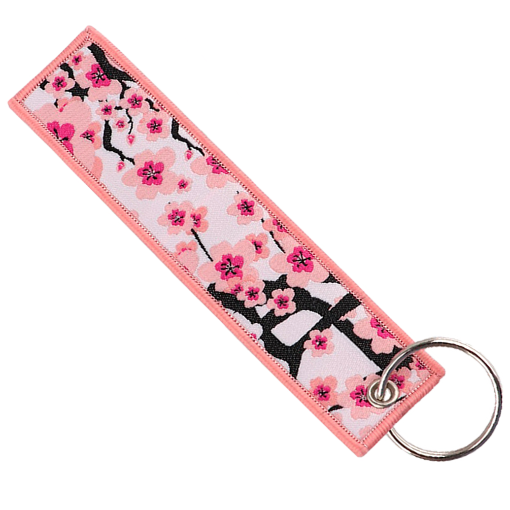 Cherry Blossom Key Tag