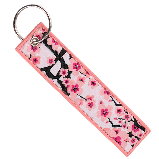 Cherry Blossom Key Tag