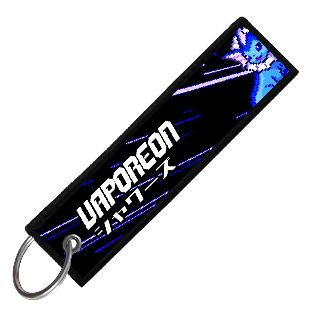 "JAPANESE VAPOREON" CUSTOM KEY TAG