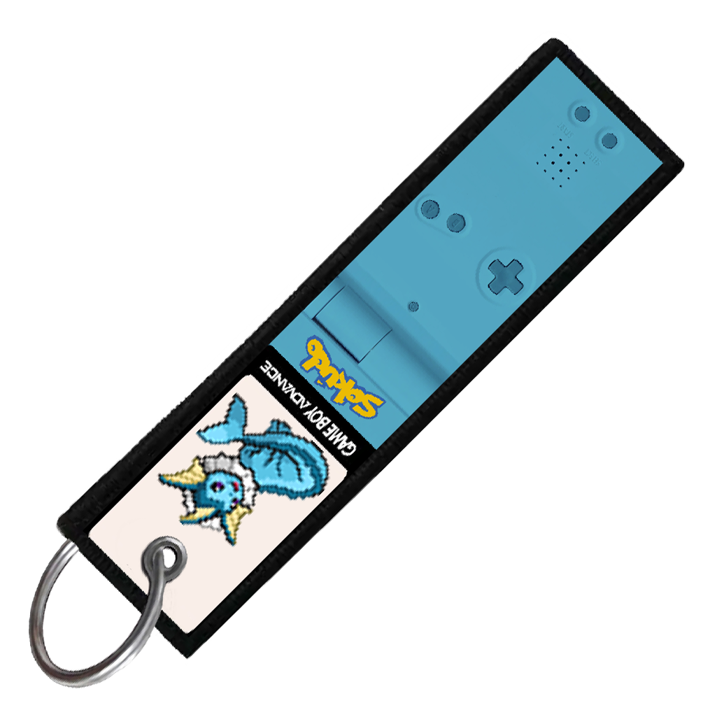"VAPOREON GAMEBOY" CUSTOM KEY TAG